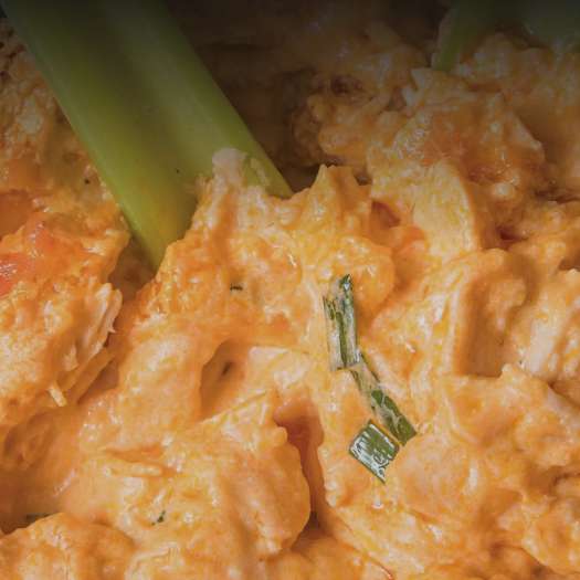 Slow-Cooked Buffalo Chicken Dip