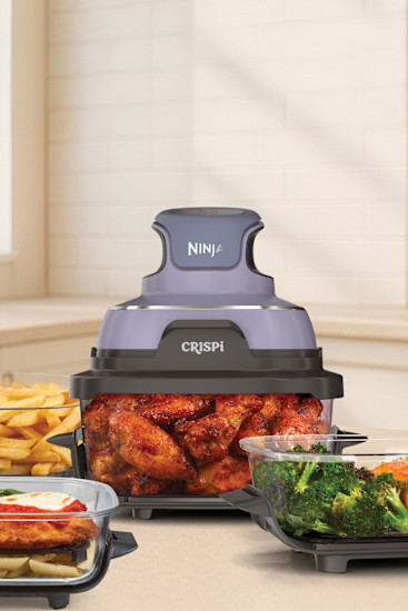 Ninja Crispi&trade; 4-in-1 Lavender Glass Air Fryer