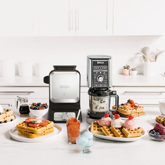 Ninja® CREAMi® Deluxe 11-in-1 Frozen Treat Maker & Waffle Maker