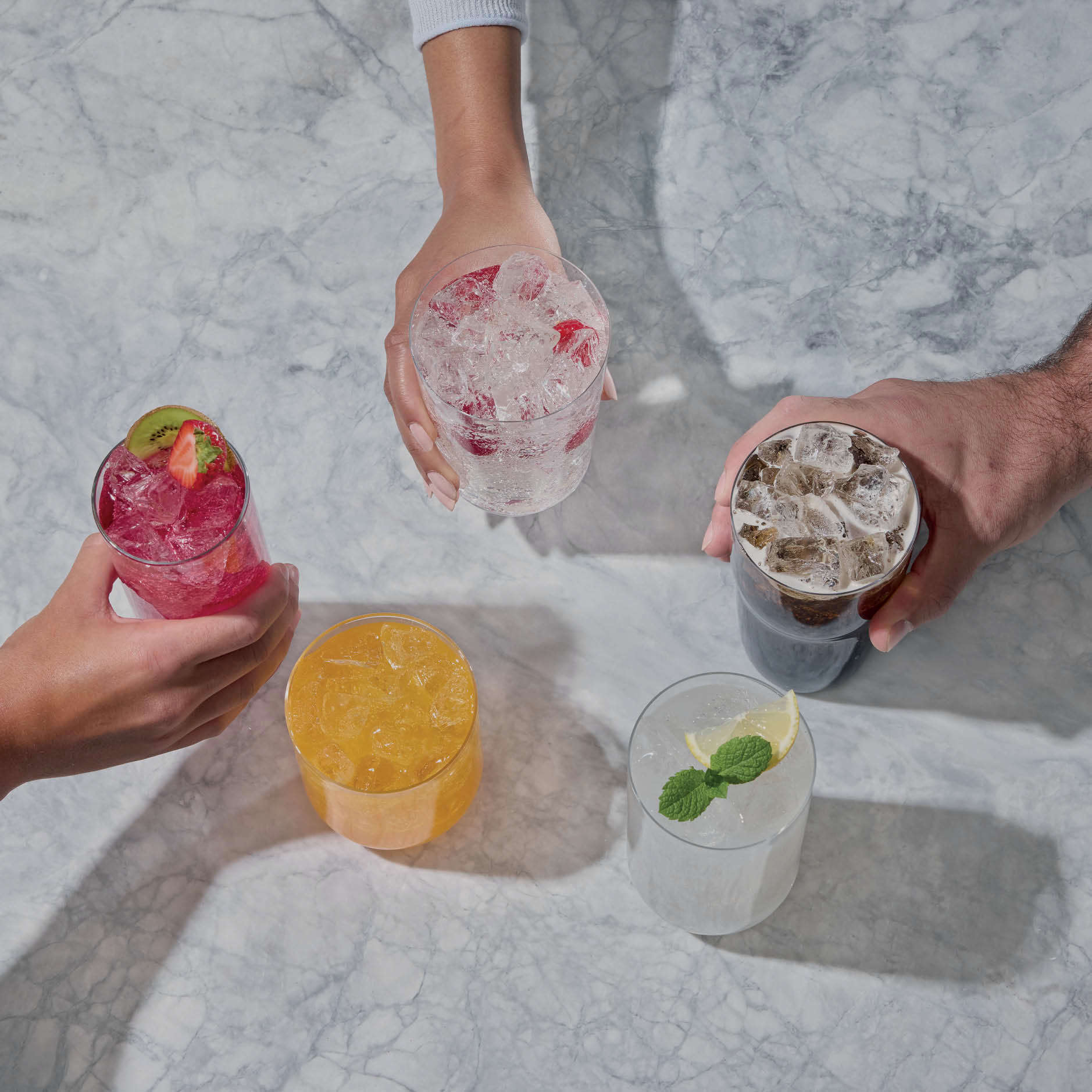 Your favorite beverages at the touch of a button