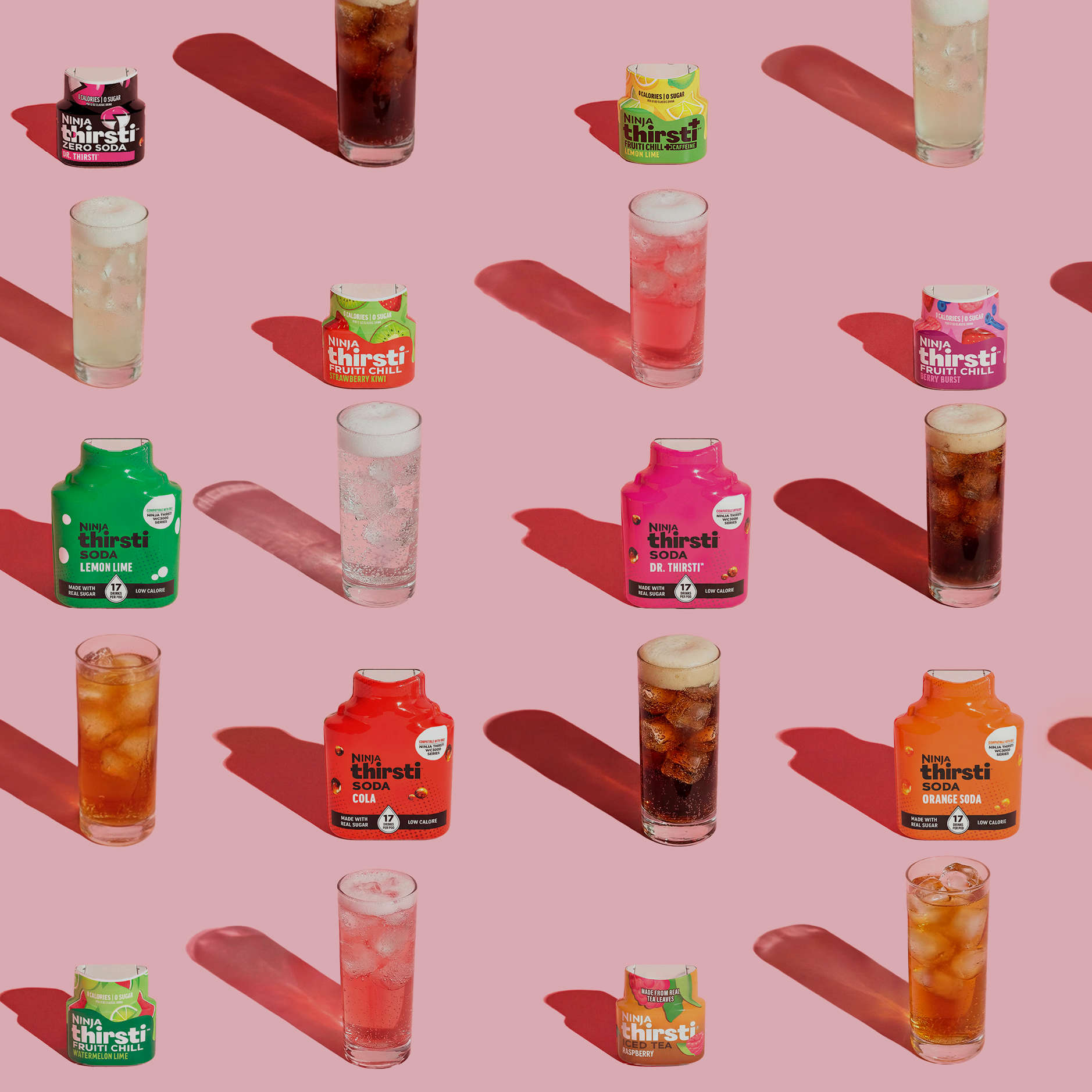 Choose from 20+ zero and low calorie flavors.