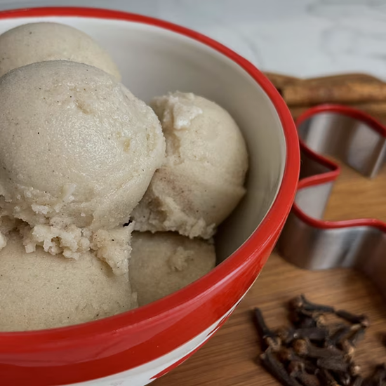 Lite Gingerbread Ice Cream