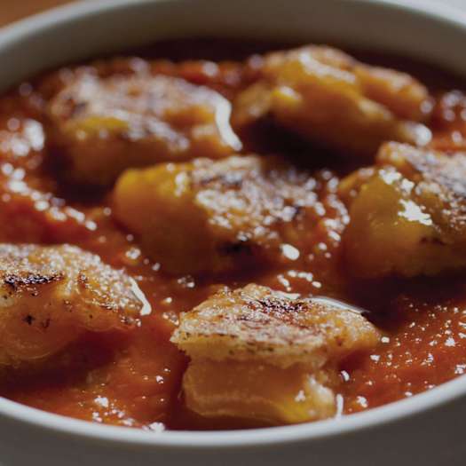 Tomato Soup with Grilled Cheese