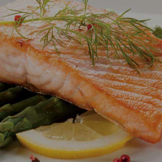 Roasted Salmon and Parmesan Asparagus