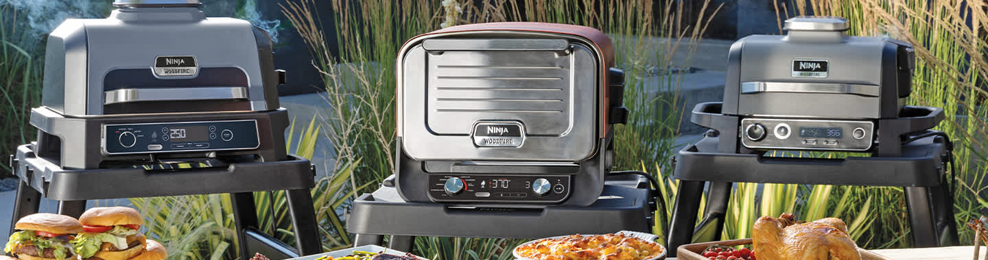 Cooking outdoors at a campsite