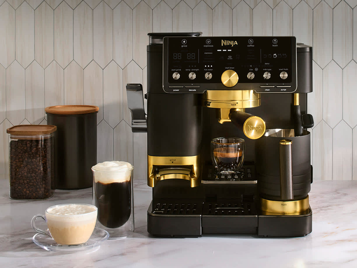 Macchina da caff&egrave; Ninja Luxe Caf&eacute; Pro designed by David Beckham