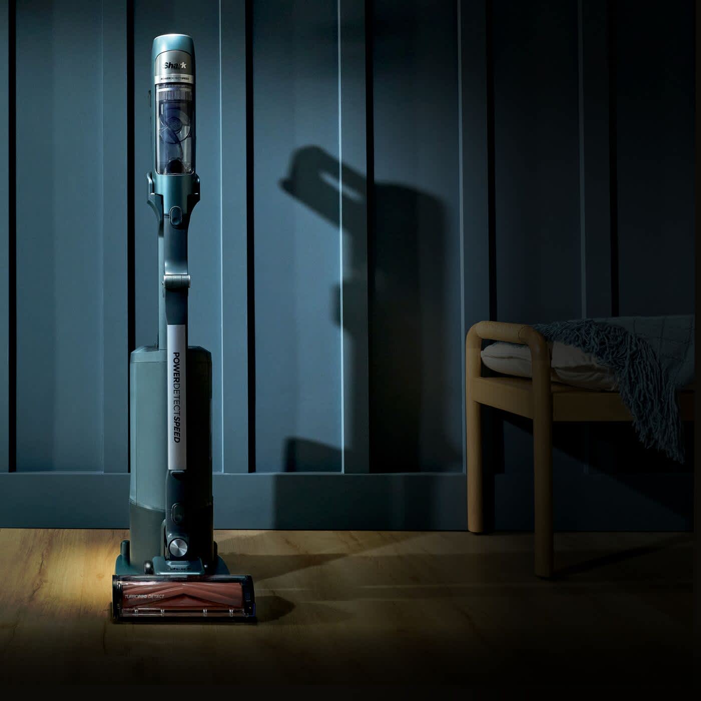 Photo montrant un aspirateur sans fil