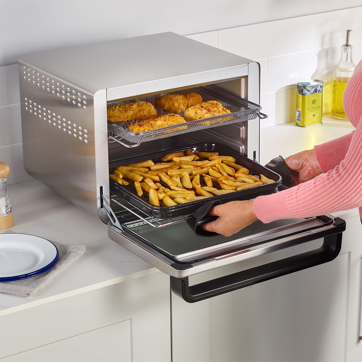 Gebackene Pommes im Ninja Foodi 10-in-1 XL Multifunktionsofen