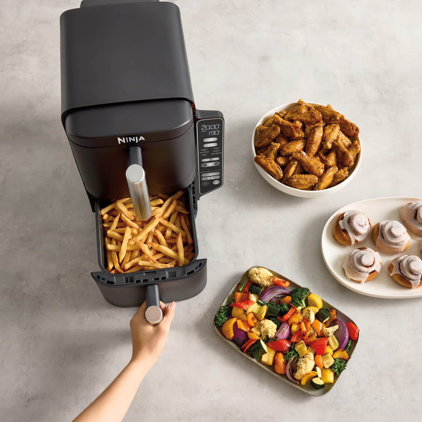 Hei&szlig;luftfritteuse SL300 Double Stack
