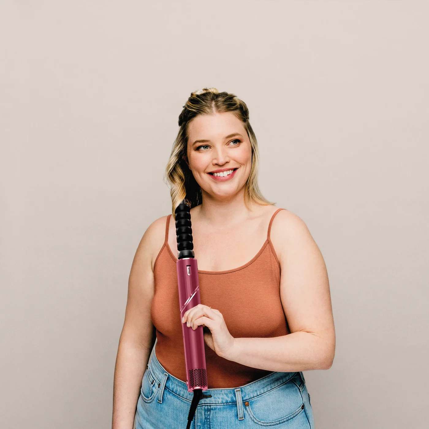 Locken Style mit Shark Cherry Flexstyle 