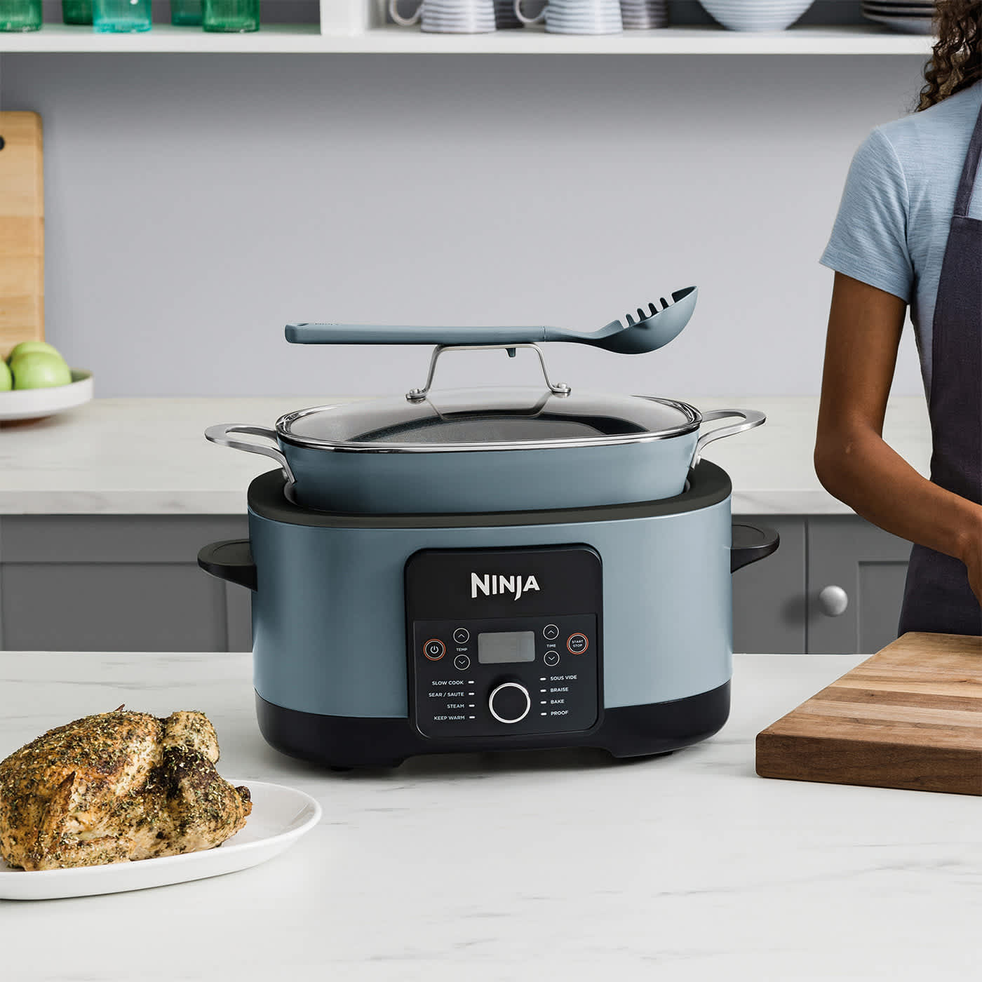 Slow Cooker mit H&auml;hnchen