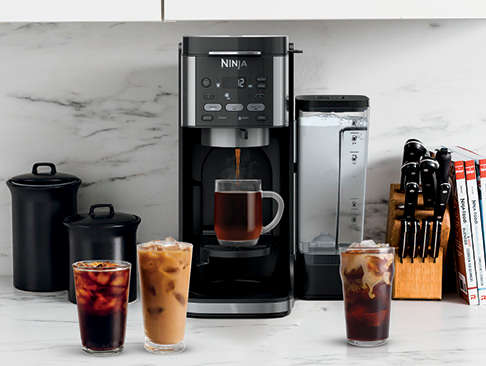 Macchine da caff&egrave; filtro e capsule Ninja Prestige DualBrew