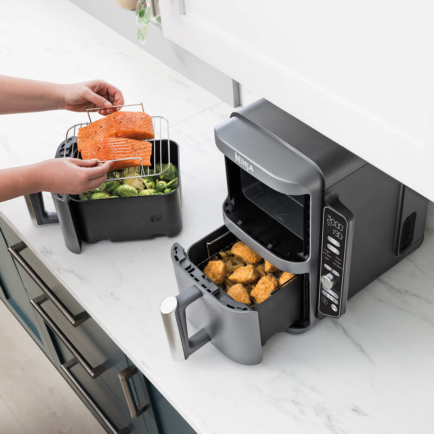 Friggitrice ad aria Ninja Double Stack XL da 9,5 L