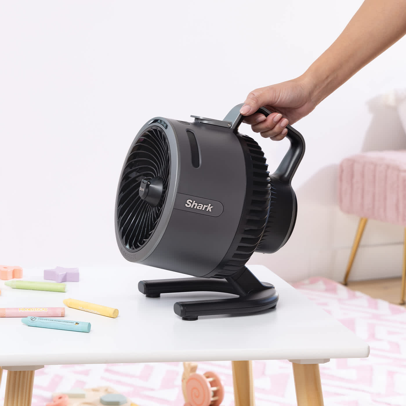 Ventilatore portatile con nebulizzatore Shark FlexBreeze HydroGo