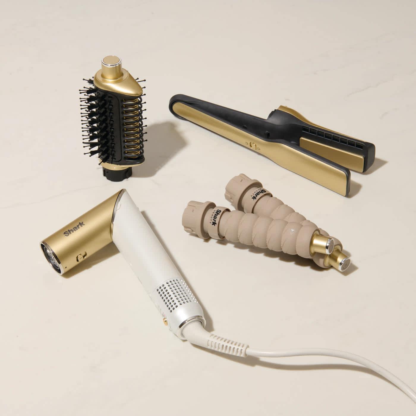 Lisseur Multi-styler Shark Glam avec 4 embouts HD6041SEU