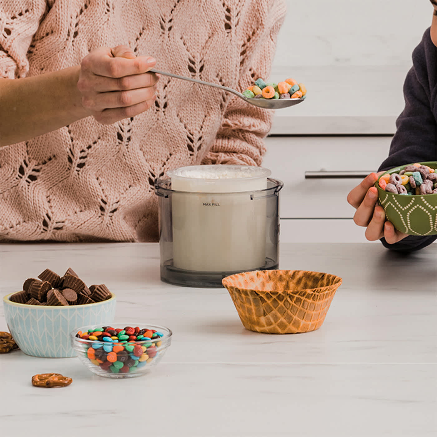 Cocina hasta 4 alimentos a la vez
