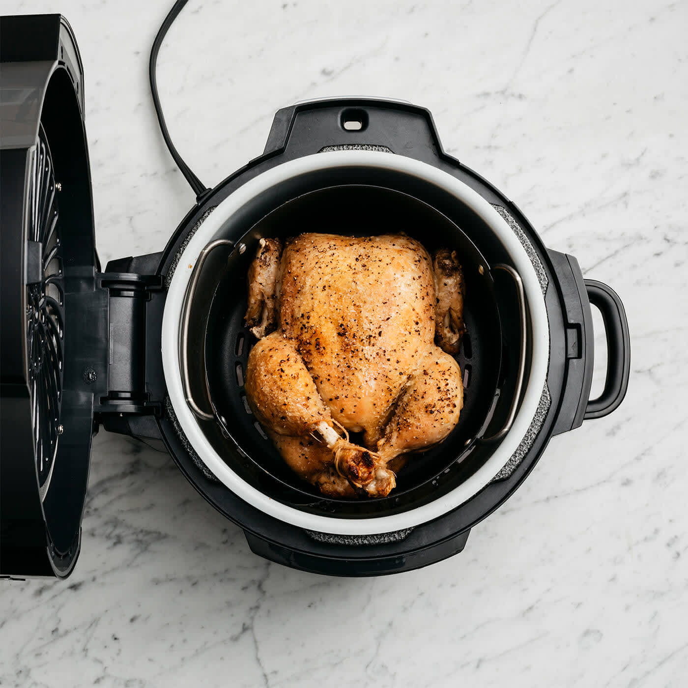 pollo en una olla a presi&oacute;n ninja