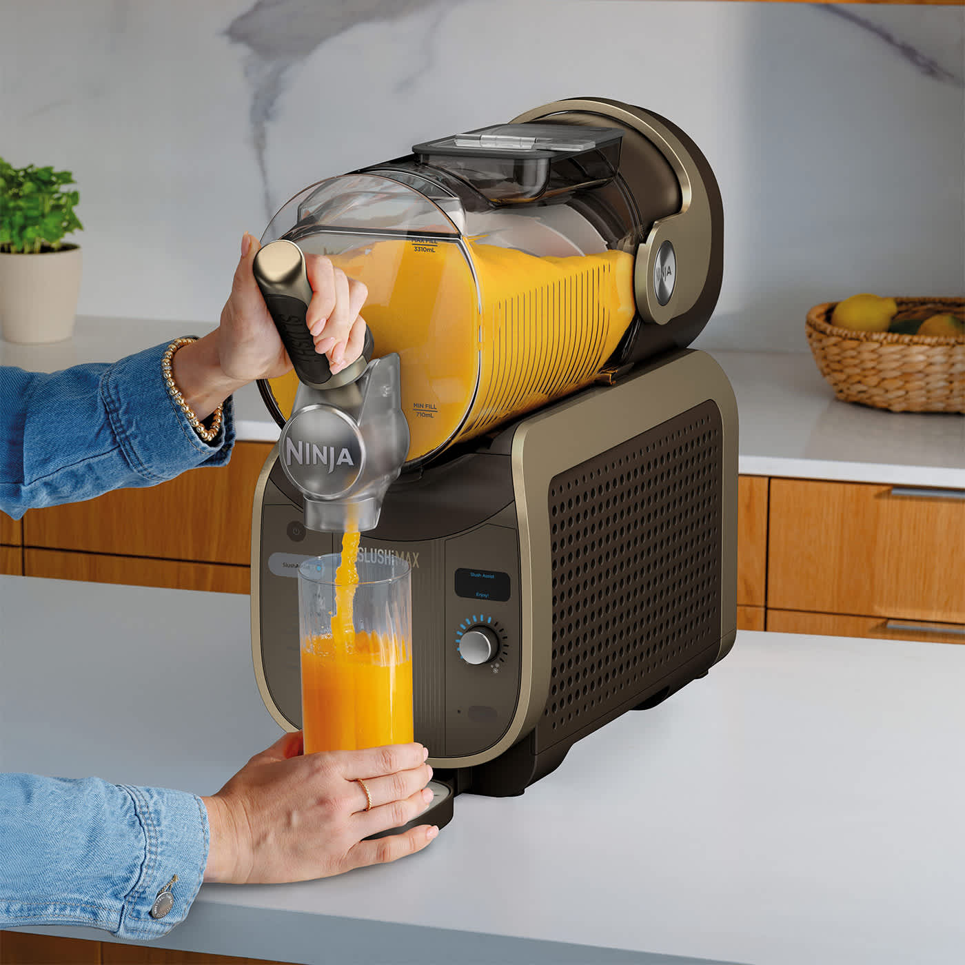 Boissons glac&eacute;es, sans ajout de gla&ccedil;ons