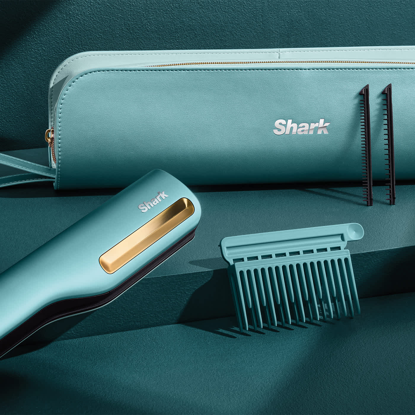 plancha silki con sus accesorios