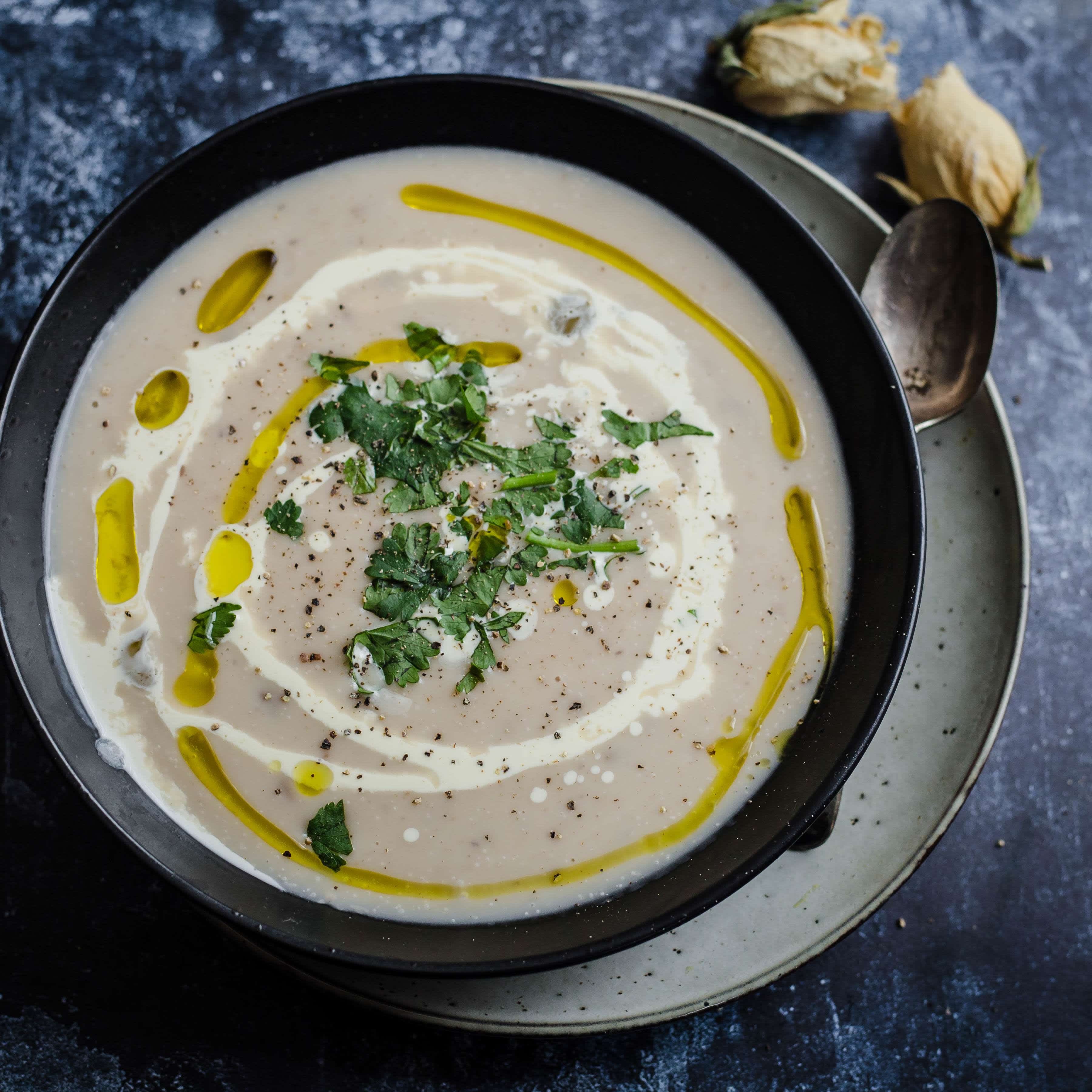 Velout&eacute; de champignons