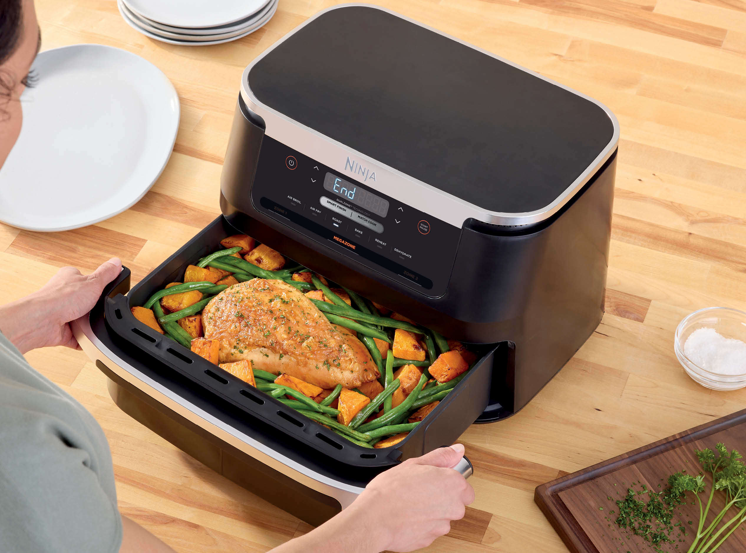 Prep full meals in one place 