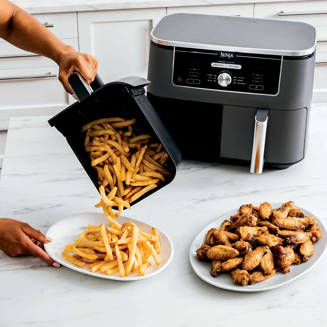 Air fryers avec deux zones de cuisson
