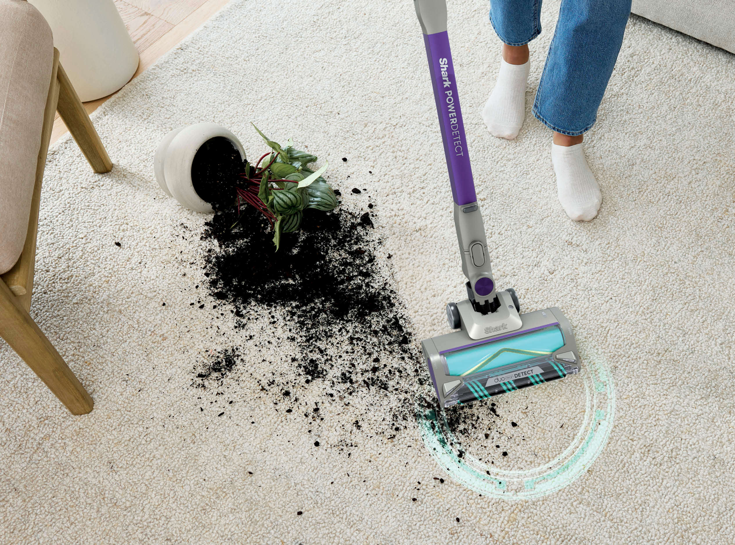 Smart cleaning features that react to your home