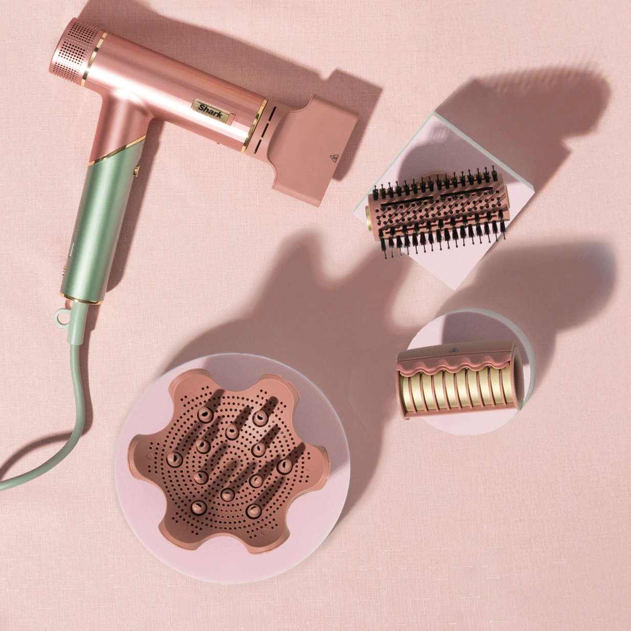 Shark SpeedStyle&trade; Pro Flex Hair Dryer in Strawberry Matcha