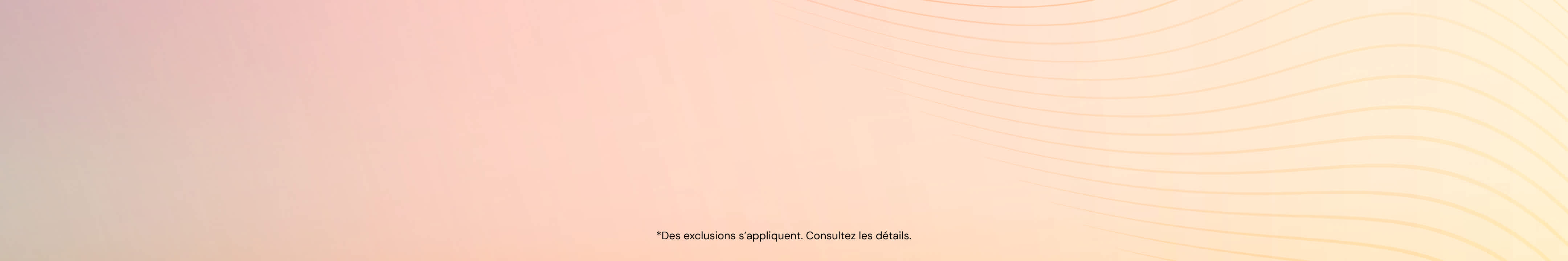 Banni&egrave;re d&rsquo;&eacute;v&eacute;nement exclusif