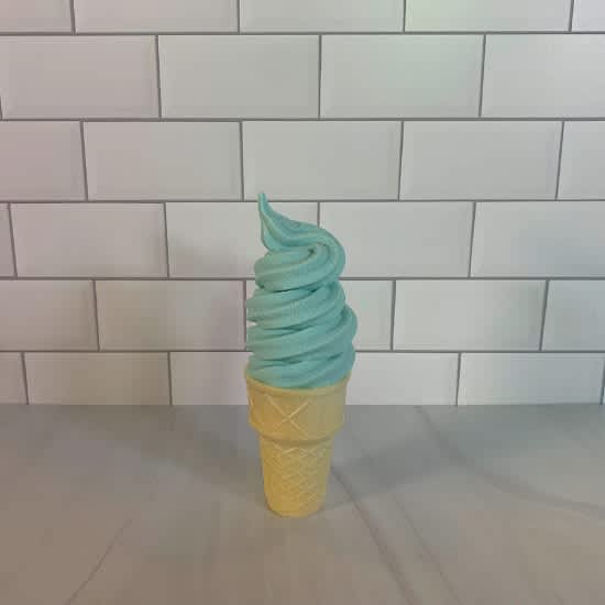 Blue Raspberry Lite Soft Serve
