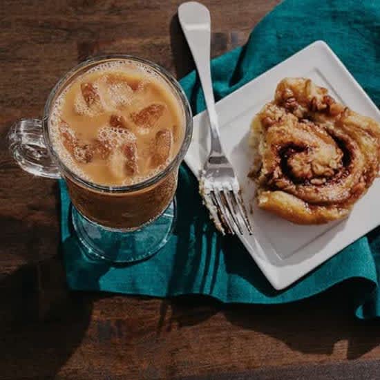 Cinnamon Caramel Iced Coffee