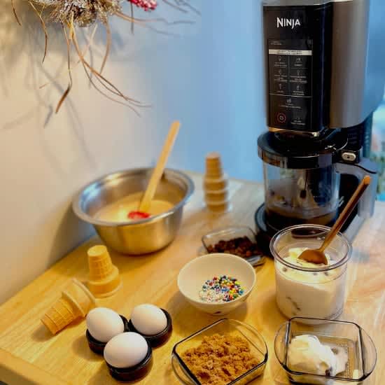 Spiced Rum Ice Cream