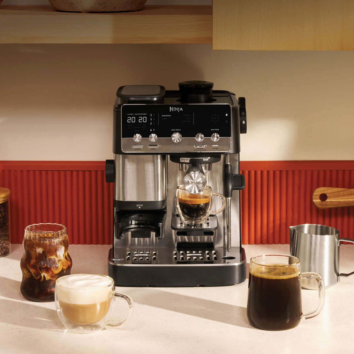 Your mini at-home caf&eacute;.