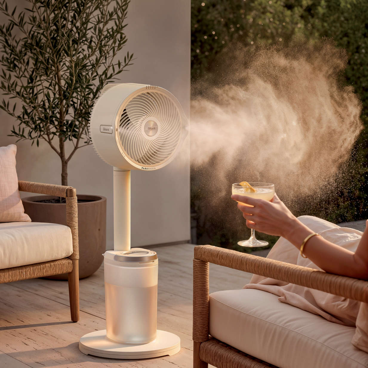 The only butter that won't melt. Mist on demand