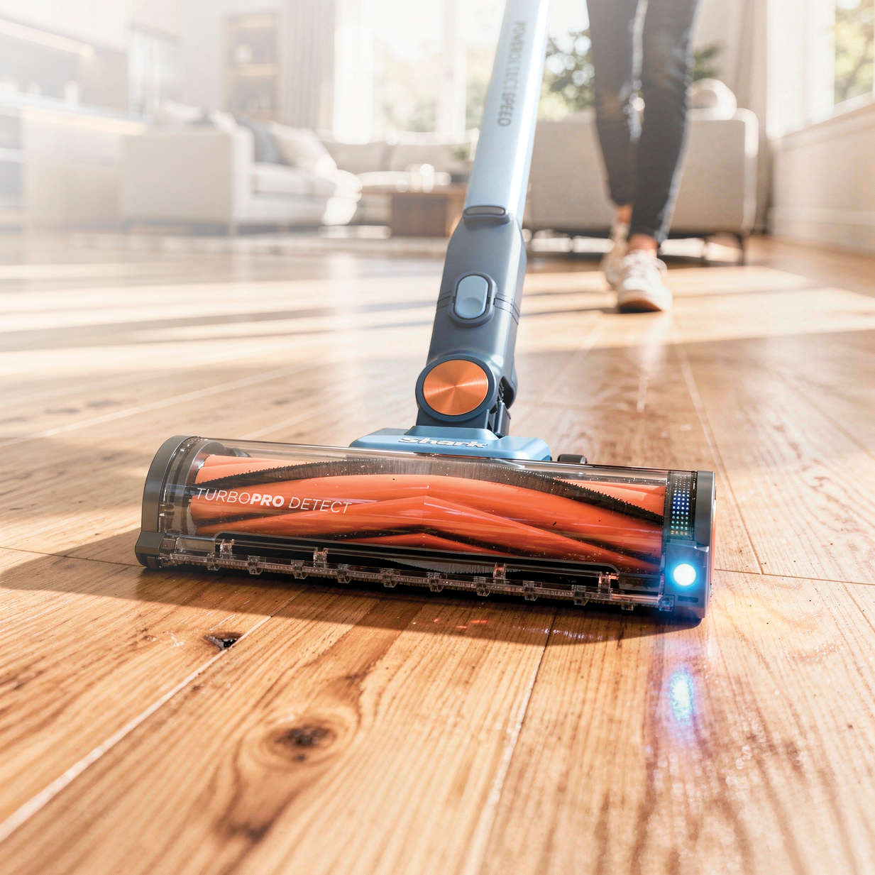 Powerful lightweight cleaning at the speed of life.