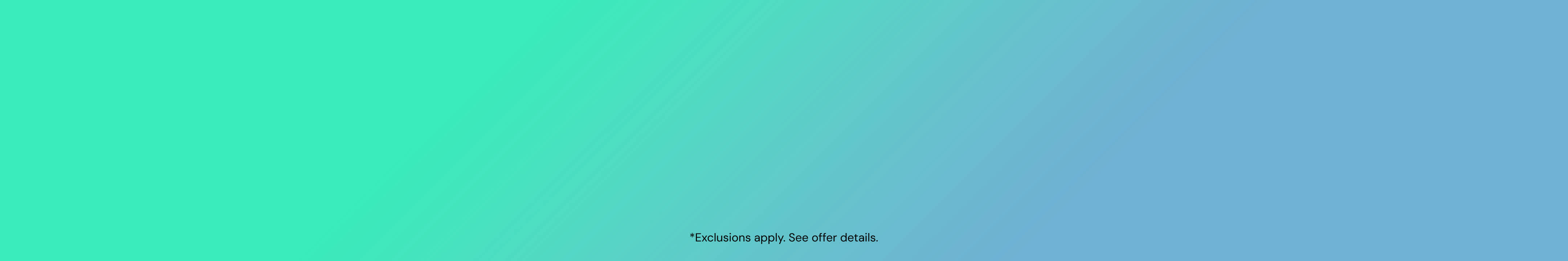 Up to 20% off* select items with code SPRING