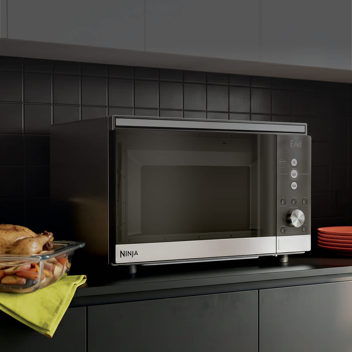 Meet the microwave that crisps.