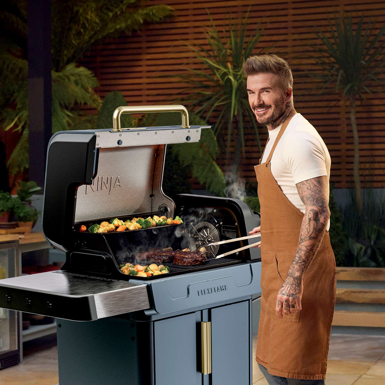 Kickoff BBQ season with David Beckham