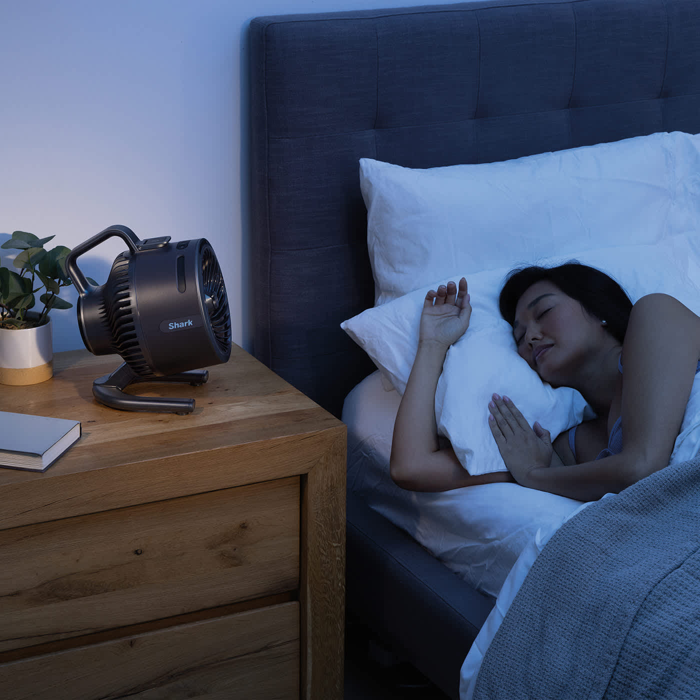FlexBreeze ventilant la nuit.