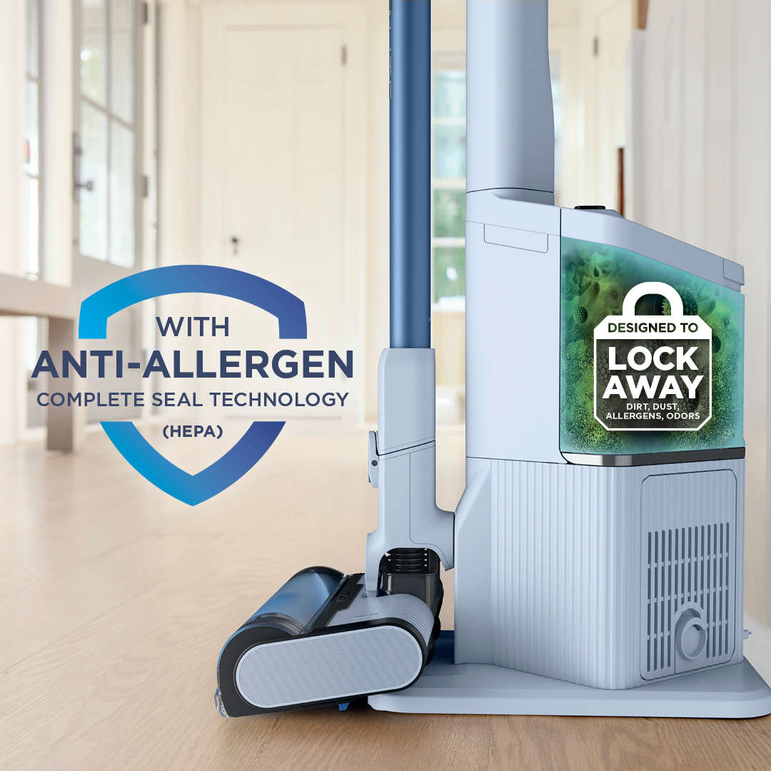 Locks away dust