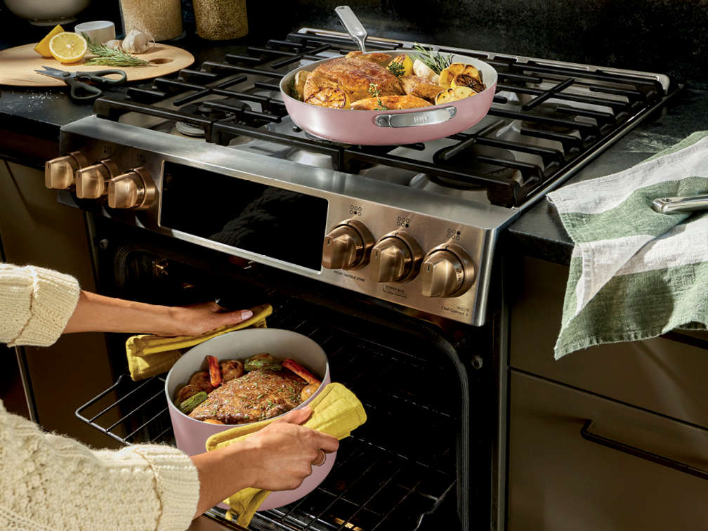 One pan does it all.