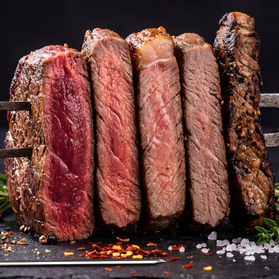 Perfectly cooked, no guessing.