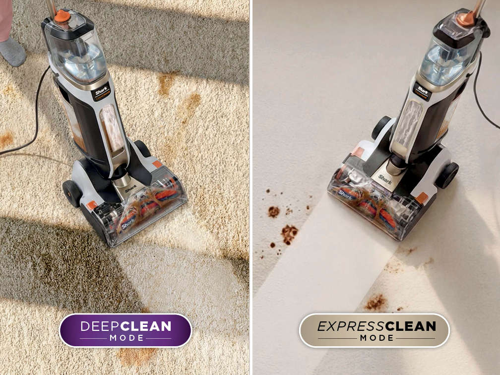 Two custom cleaning modes