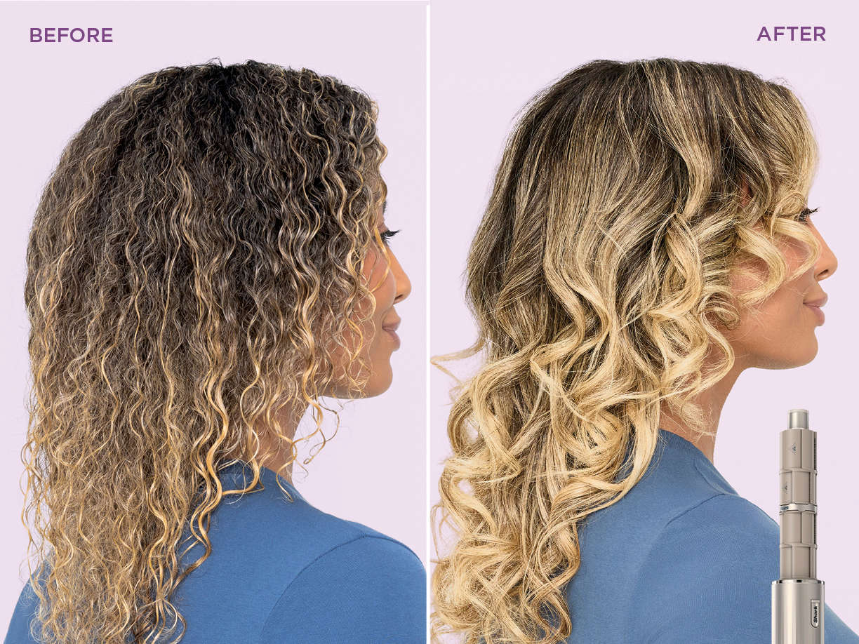 Curls on command.