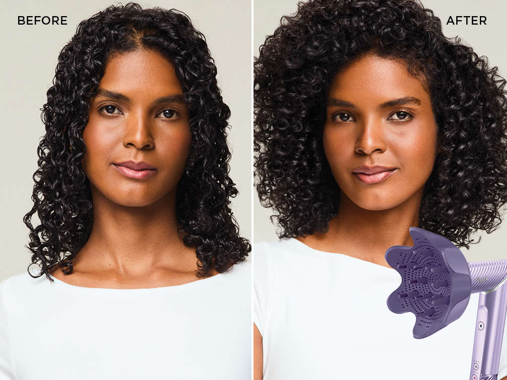 Natural curls take shape
