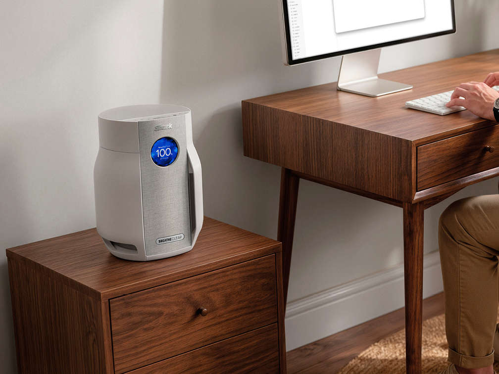 Purifies up to 300 sq. ft.​