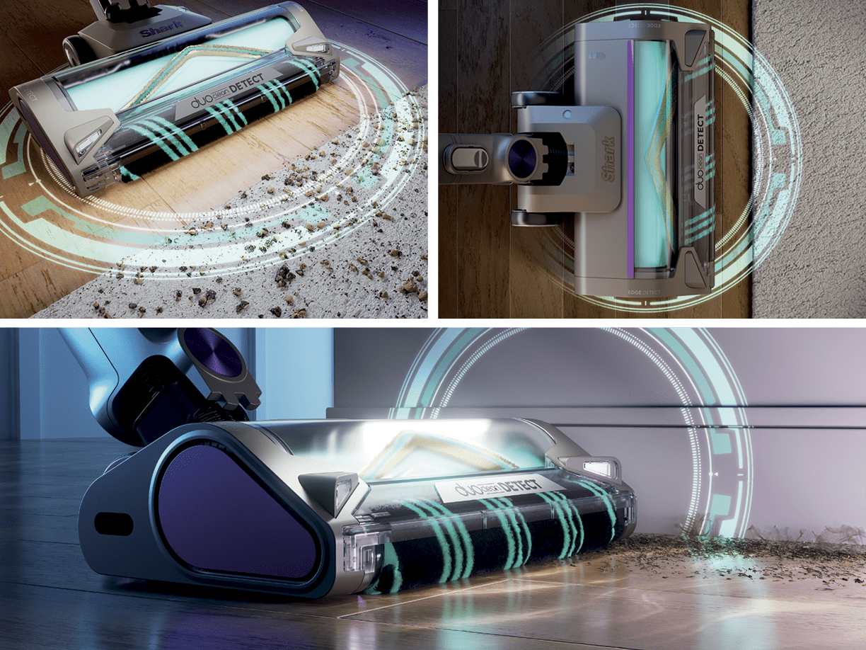 Štrbinová hubica tyčového vysávača Dyson V8™ Advanced je navrhnutá na precízne čistenie v rohoch a ťažko prístupných úzkych priestoroch.