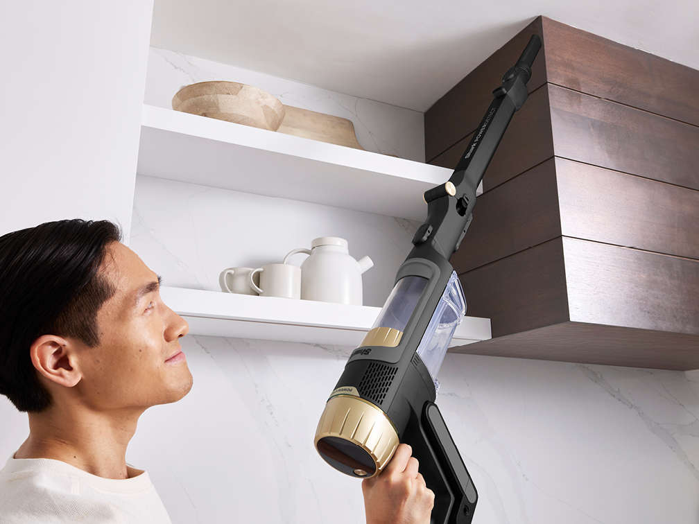 Clean above the floor