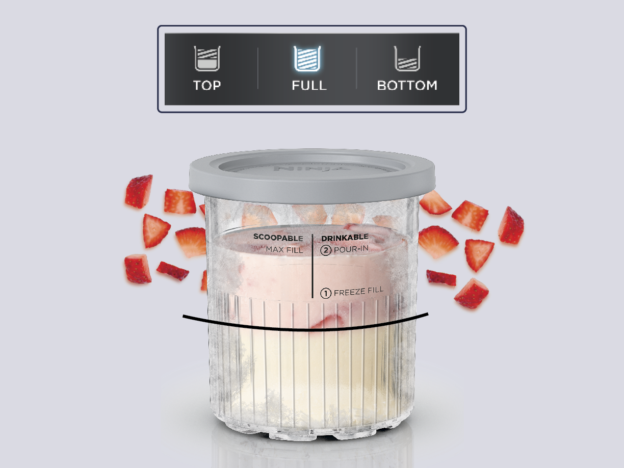 Ninja® CREAMi® XL Deluxe 11-in-1 Ice Cream and Frozen Treat Maker