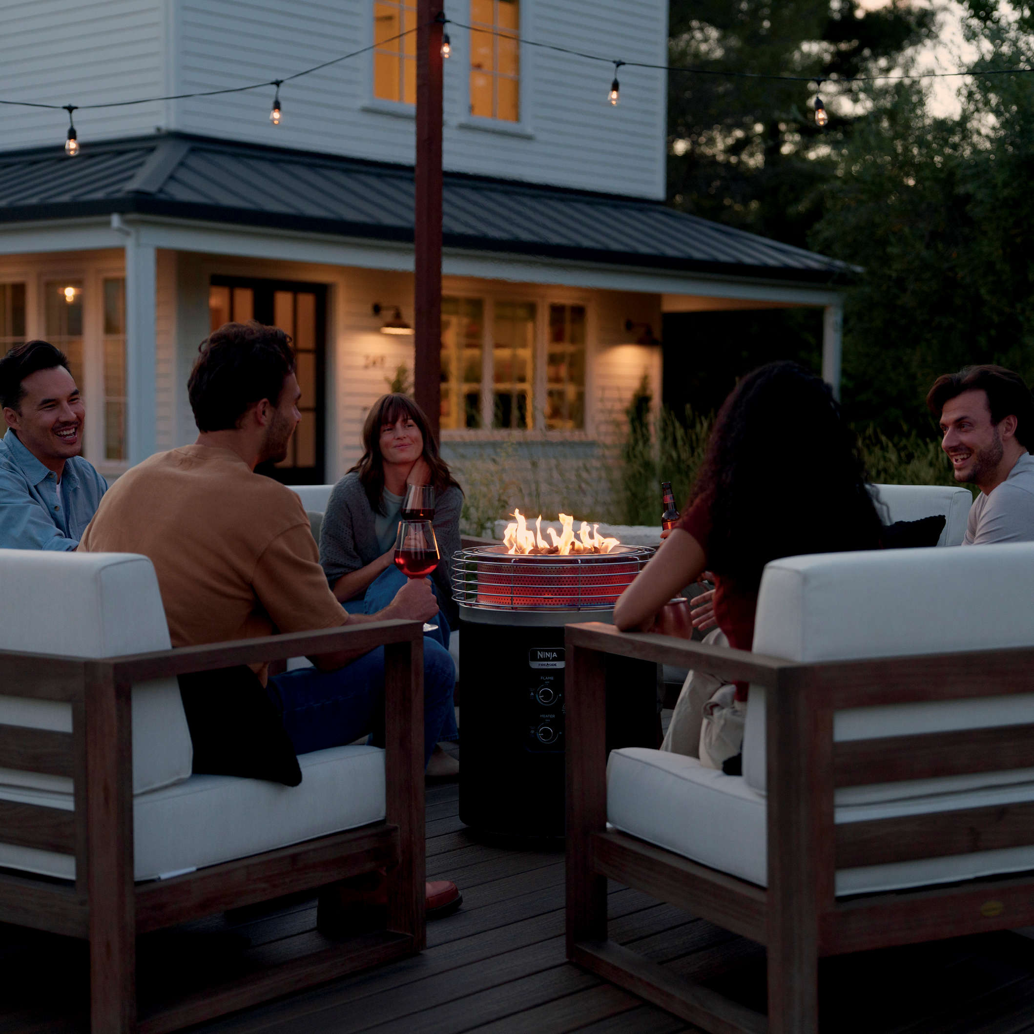 Ninja Fireside360™ Outdoor Heater & Fire Pit | SharkNinja